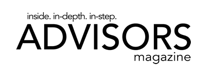 advisors magazine logo and name icon